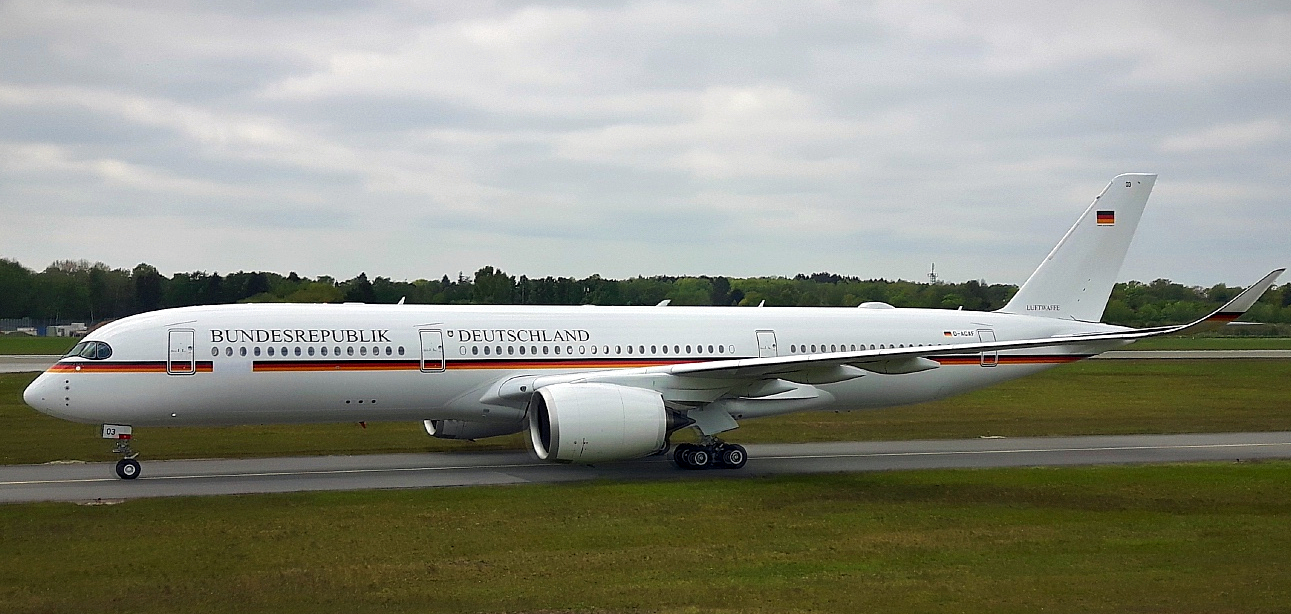 Airbus A350-900 of German Air Force August 2020 Delivery
