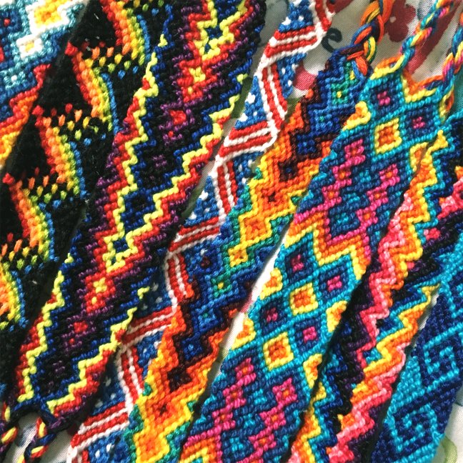 Dishfunctional Designs: Friendship Bracelets As Textile Arts: Maturing A  Childhood Trend