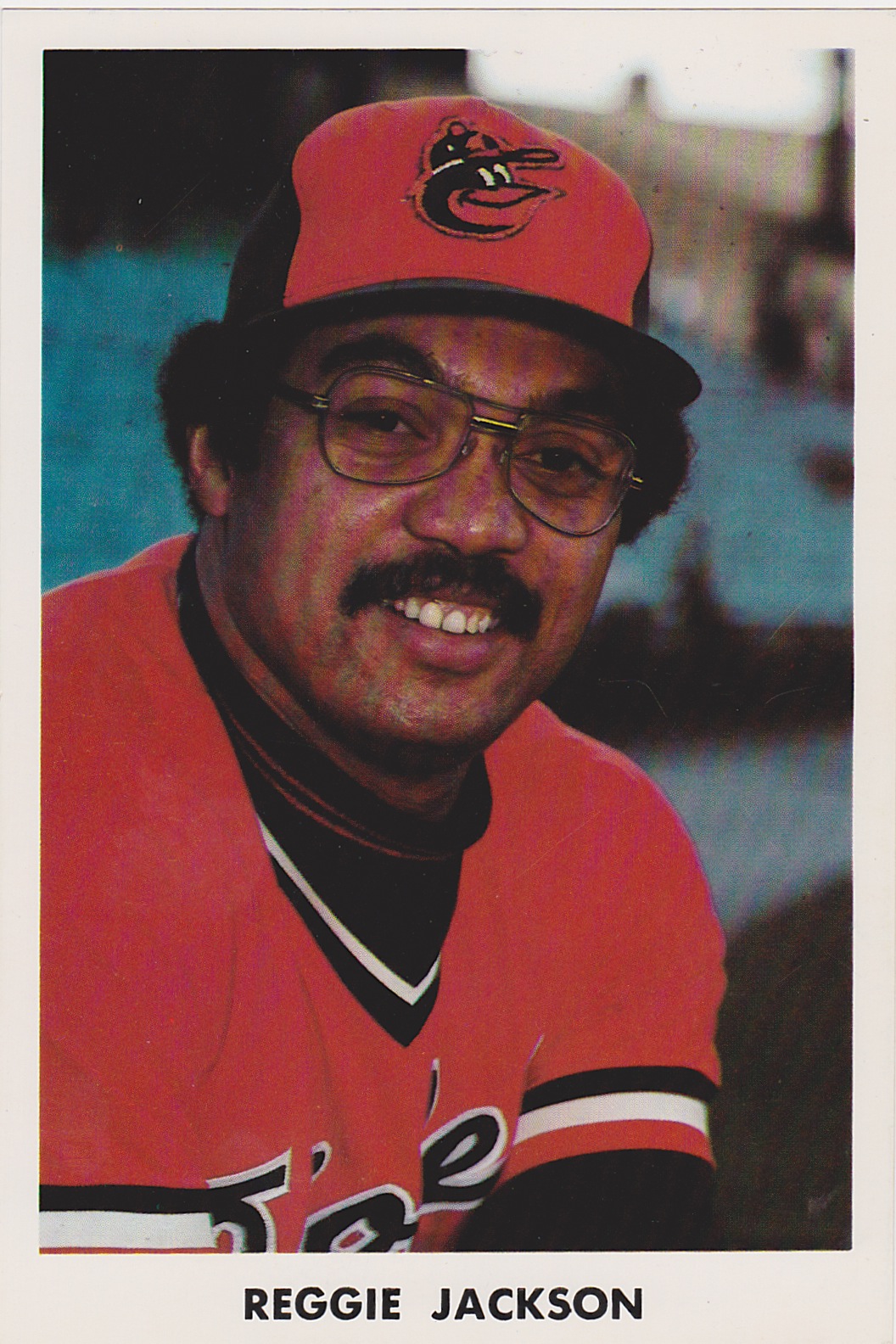 The Five Tool Collector: Oriole Player Postcards Reggie Jackson