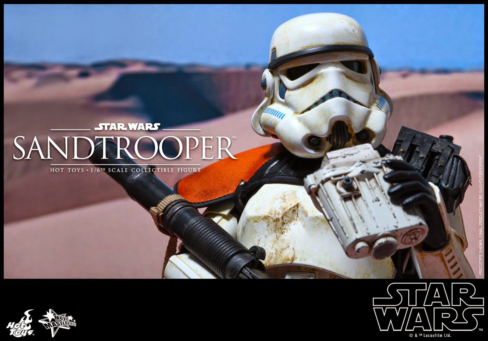 Hot Toys Star Wars Sandtrooper Figure