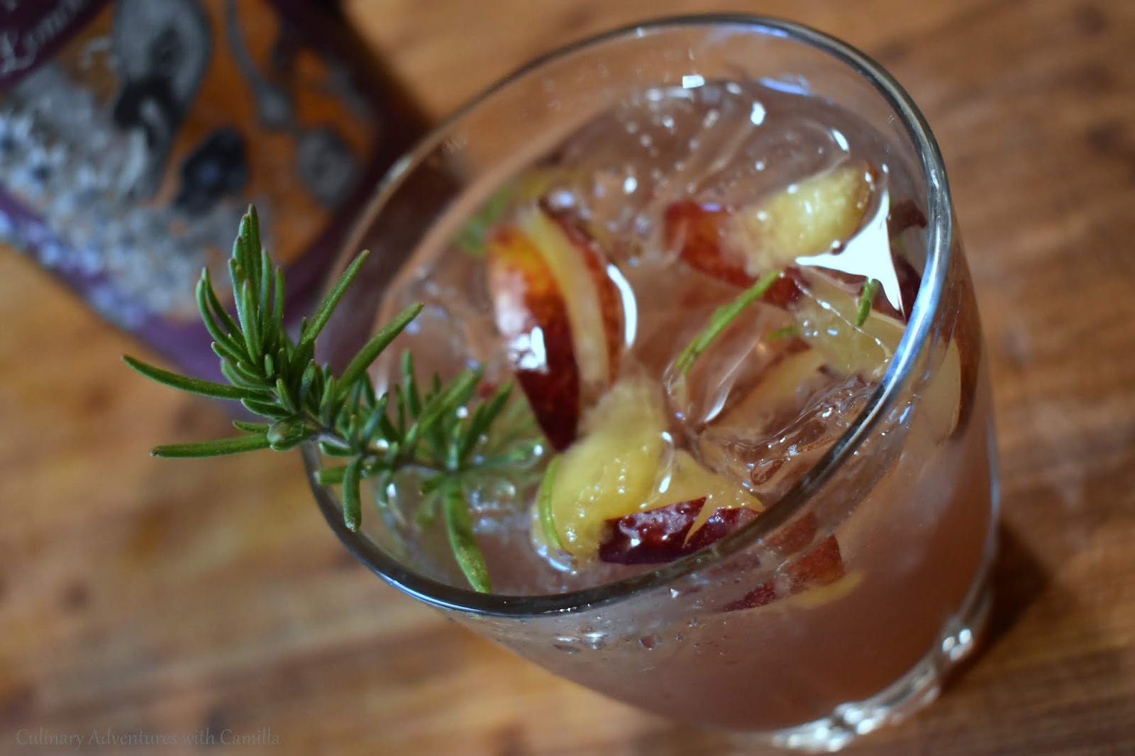 Sloe Gin Plum Cocktail StoneFruit