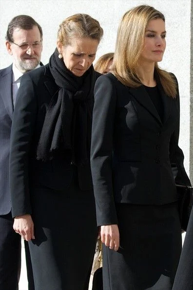 Spanish Royal Family attended the 10th anniversary Mass to pay homage to the victims of the Madrid train bombings at the Almudena Cathedral