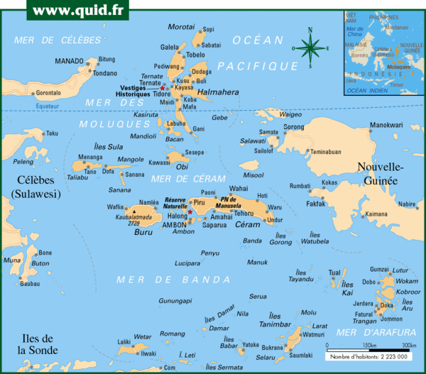 Молуккские острова на карте мира фото YugNash.ru