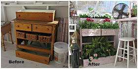 Penny's Vintage Home: Repurposed Chest of Drawers