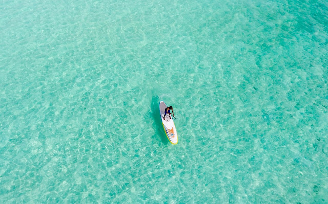 Stand up paddleboarding in Bali Stand up paddleboarding in Bali