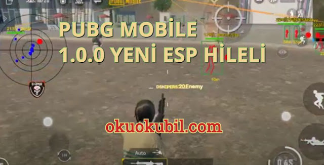 Pubg Mobile 1.0.0 Yeni Dsniper Menu ESP, Aimbot Hilesi İndir 2020 Androıd