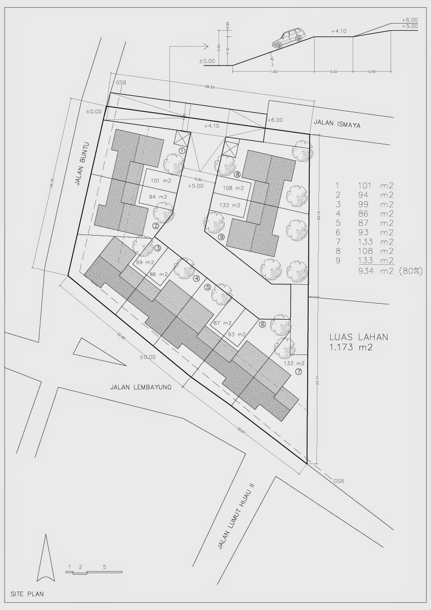 Site Plan Town House Site Plan Town House