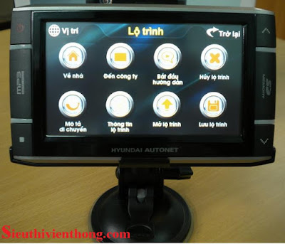 Máy định vị GPS dẫn đường Hyundai