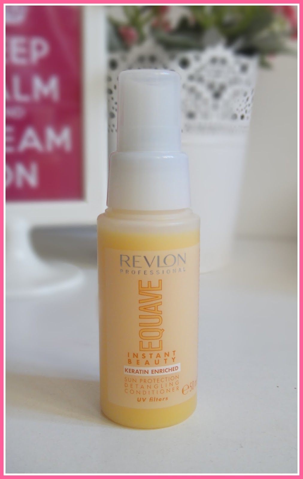 Review Revlon Professional Equave Instant Beauty Sun Protection Must Be...Pink!