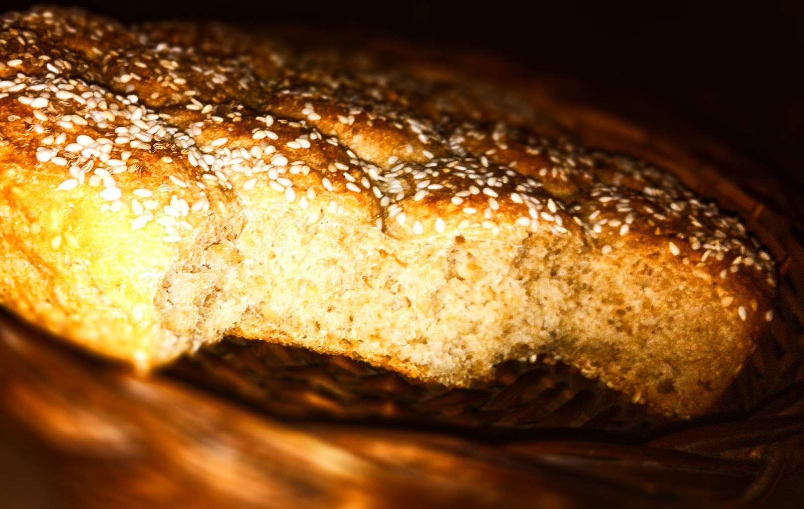 Gustatory modalities Sesame Seed Bread