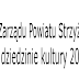 Nagrody Zarządu Powiatu Strzyżowskiego w dziedzinie kultury 2020