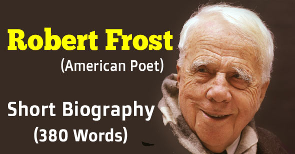 robert frost biography class 9
