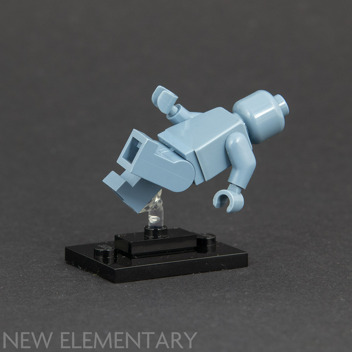 Lego New Black Minifigure Utensil Lantern with Trans-Clear Bulb Piece 