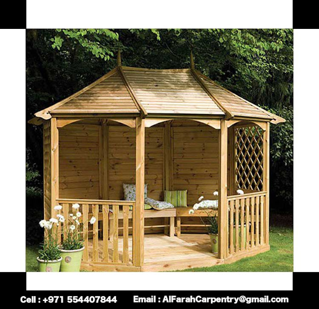 Creative Wooden Gazebo Dubai Outdoor Wooden Gazebo Abu Dhabi Garden