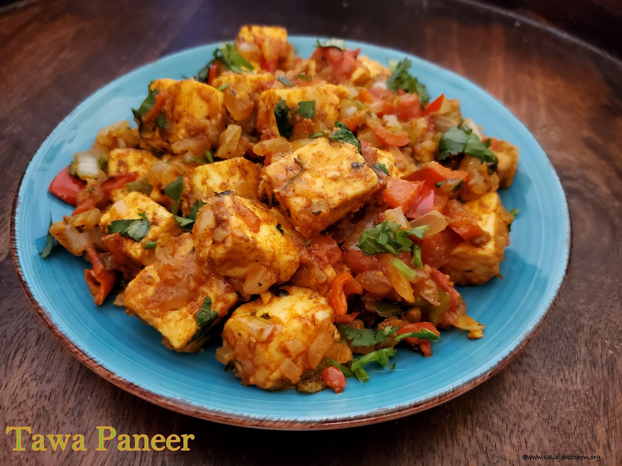 Sailaja Kitchen...A site for all food lovers! Tawa Paneer Recipe
