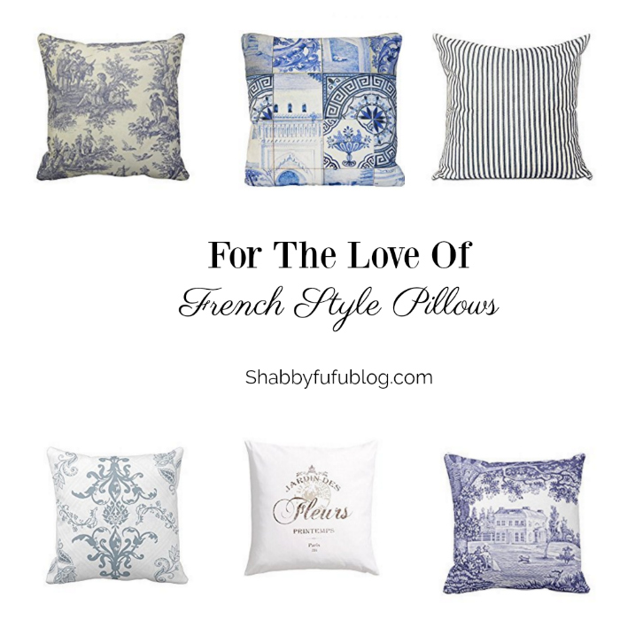 For The Love Of French Decor 10 Pillows Under 10 Shabbyfufu