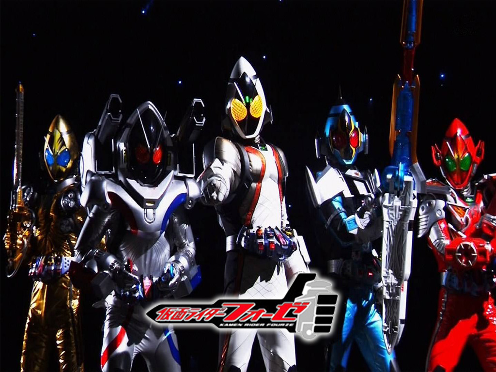 Click here to download Kamen Rider Fourze All Form Wallpaper.