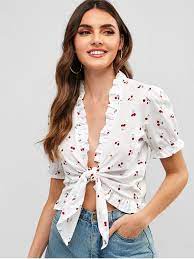 knotted-blouse
