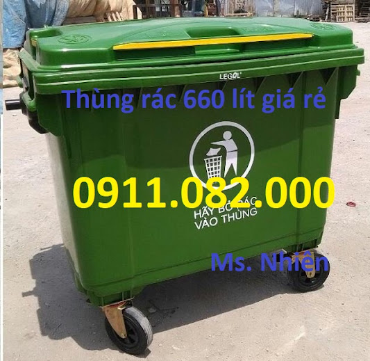 thùng-rác-660-lít - HCM - Công ty thùng rác nhựa giá rẻ tại vĩnh long, thùng rác 120 lít 240 lít nắp kín. lh 0911082000 Iughrthtyj