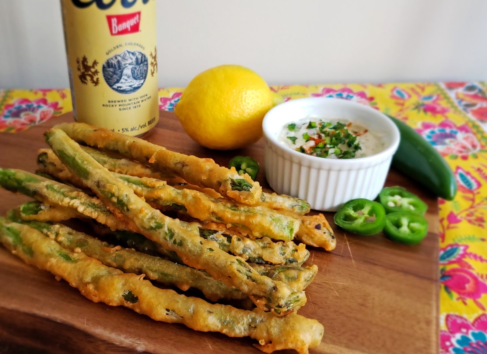 Susan's SavourIt! Beer Battered Asparagus and Grilled Asparagus with