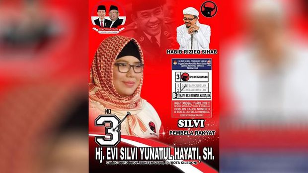 Ahaii, Ada Caleg PDIP Pasang Foto HRS Tanpa Izin! Cari Simpati Umat Islam Ya..? Ahaii, Ada Caleg PDIP Pasang Foto HRS Tanpa Izin! Cari Simpati Umat Islam Ya..?