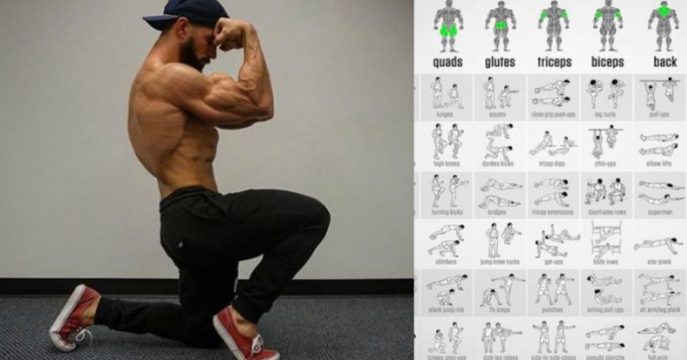 Get Lean Muscle With This Calisthenics No-Equipment Workout - Bodydulding