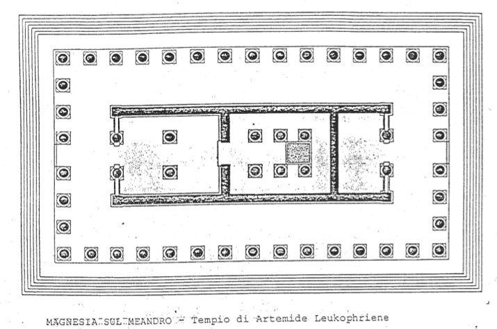 I templi greci Il tempio di Artemide Leucofriene a Magnesia sul