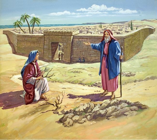 The Bible In Paintings A GENTILE WIDOW FEEDS ELIJAH