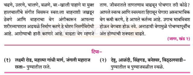 chapter 1 - वेगवशता [Latest edition] Balbharati solutions for Marathi - Yuvakbharati 12th Standard HSC Maharashtra State Board