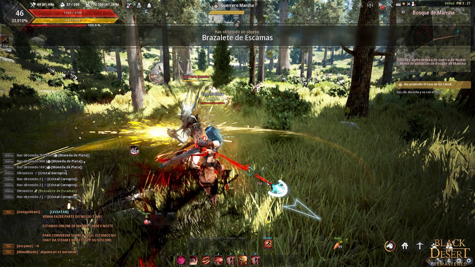 Black Desert Online Espectacular Modo de Batalla