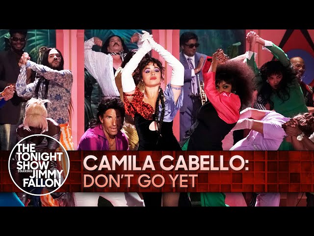  Camila Cabello presenta a Don't Go Yet en el Show de Jimmy Fallon