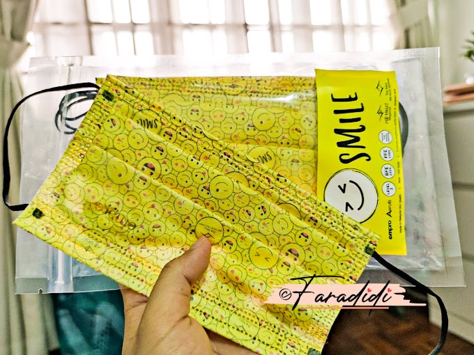 Comelnya Smiley Facemask Limited Edition dari Midvalley Southkey!