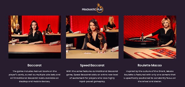 Pragmatic Play Casino Live Baccarat No Deposit