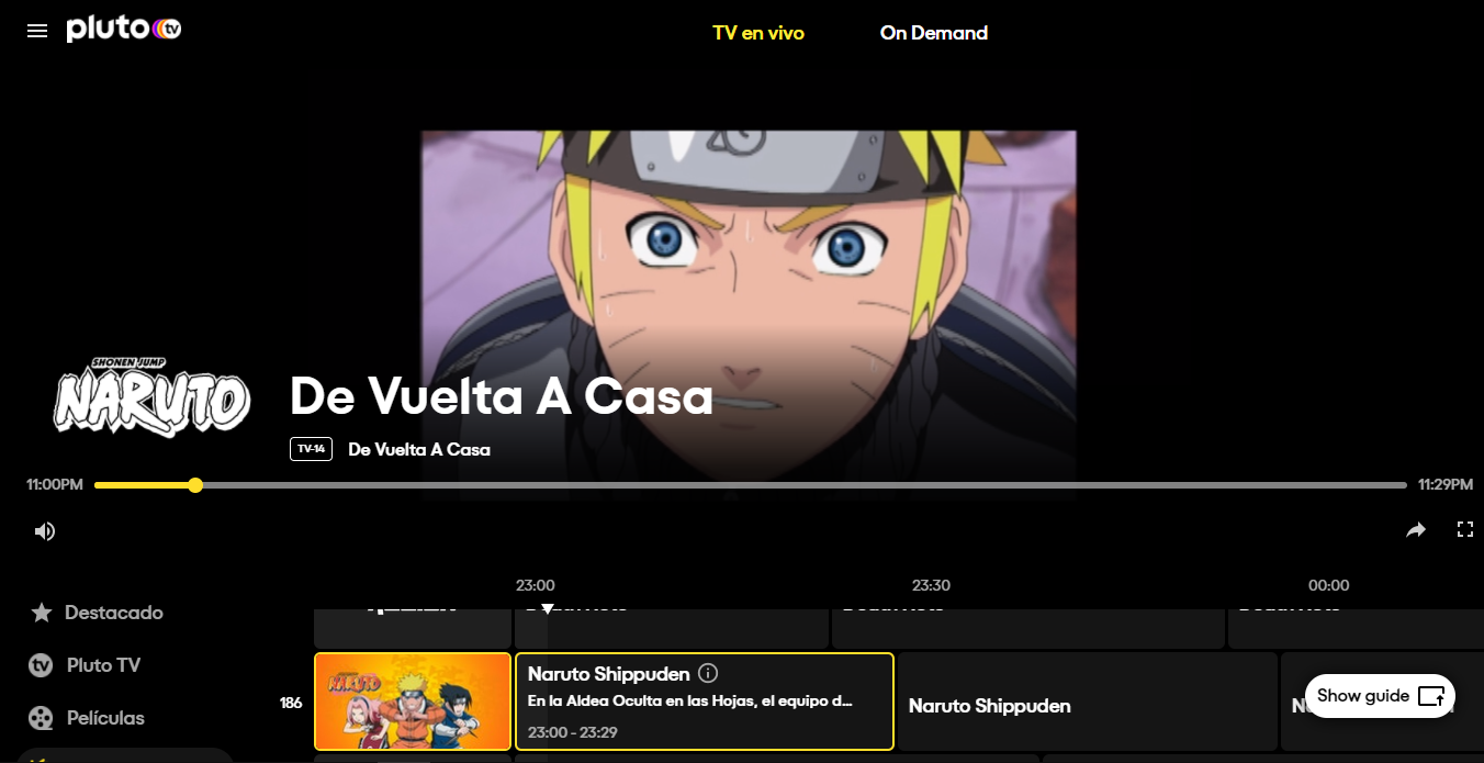 Pluto TV anuncia canal exclusivo de Naruto Shippuden - Critical Hits