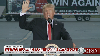 "Confidence in our country is back," Trump says as he promotes tax reform plan