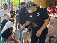 Pemuda Pancasila Jawa Tengah Bagikan 20 Ton Beras dan Santuni 50 Anak Yatim