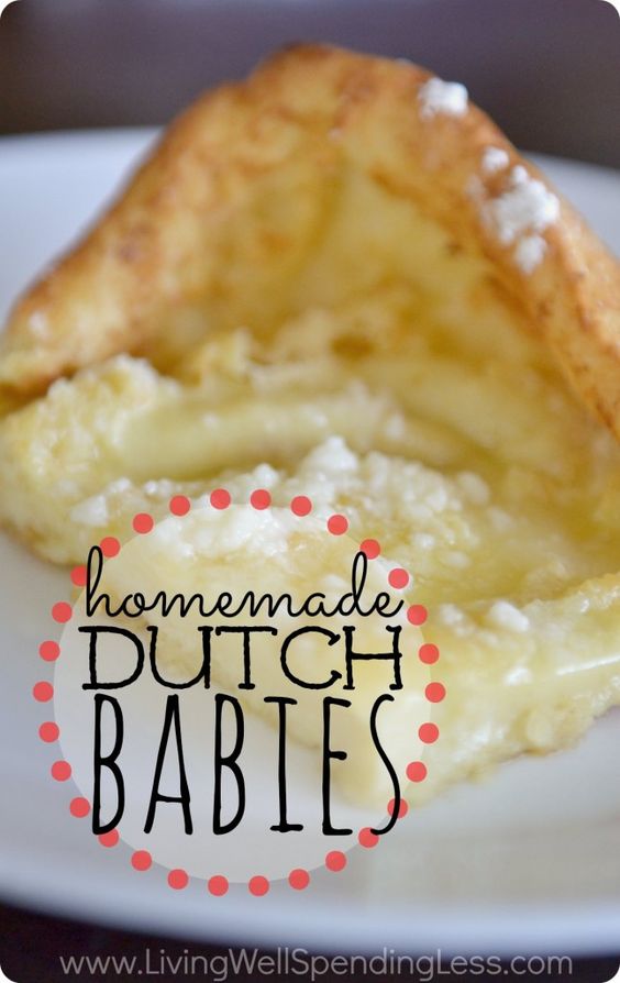 HOMEMADE DUTCH BABIES Easy Food Recipes