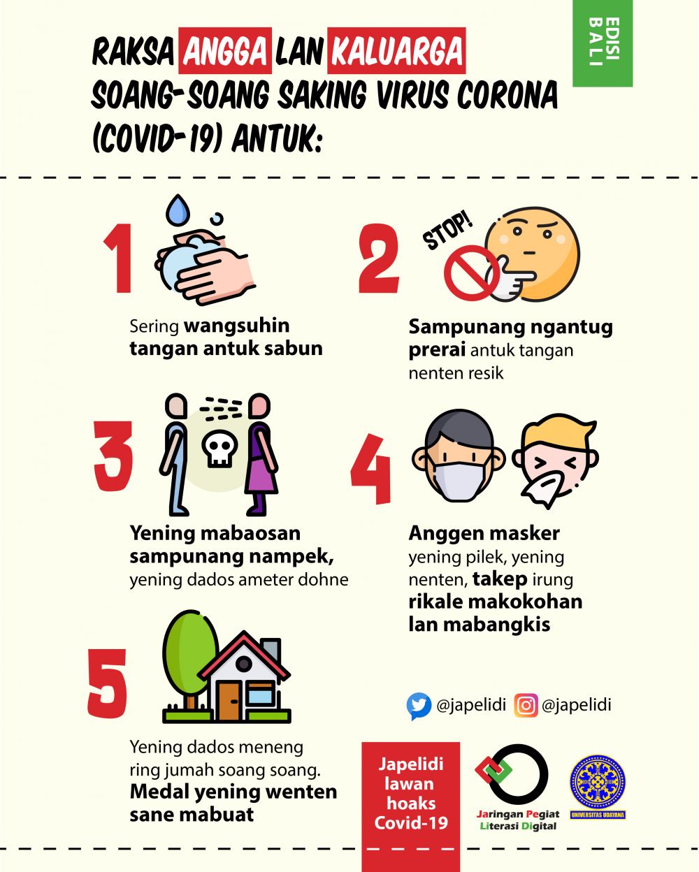 Contoh Gambar Poster Himbauan Tentang Virus Corona Mudah 