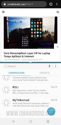 Cara Multi Windows di Samsung Galaxy A8 Star Tanpa Aplikasi windows bahwasanya yaitu kemampuan bawaan Android yang sudah ada semenjak Android Cara Multi Windows di Samsung Galaxy A8 Star Tanpa Aplikasi