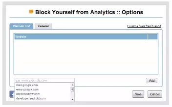 Block Yourself From Analytics Extension Option Block Yourself From Analytics Extension Option