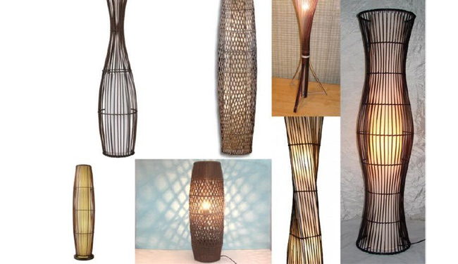 Ide Kerajinan  dari  Bambu  yang Mudah Dibuat dan  Patut 