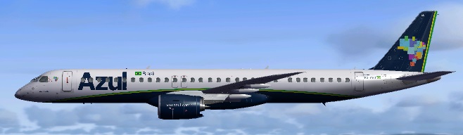 Aviação Arte: Embraer E-Jet 195 E2 Azul - Frota