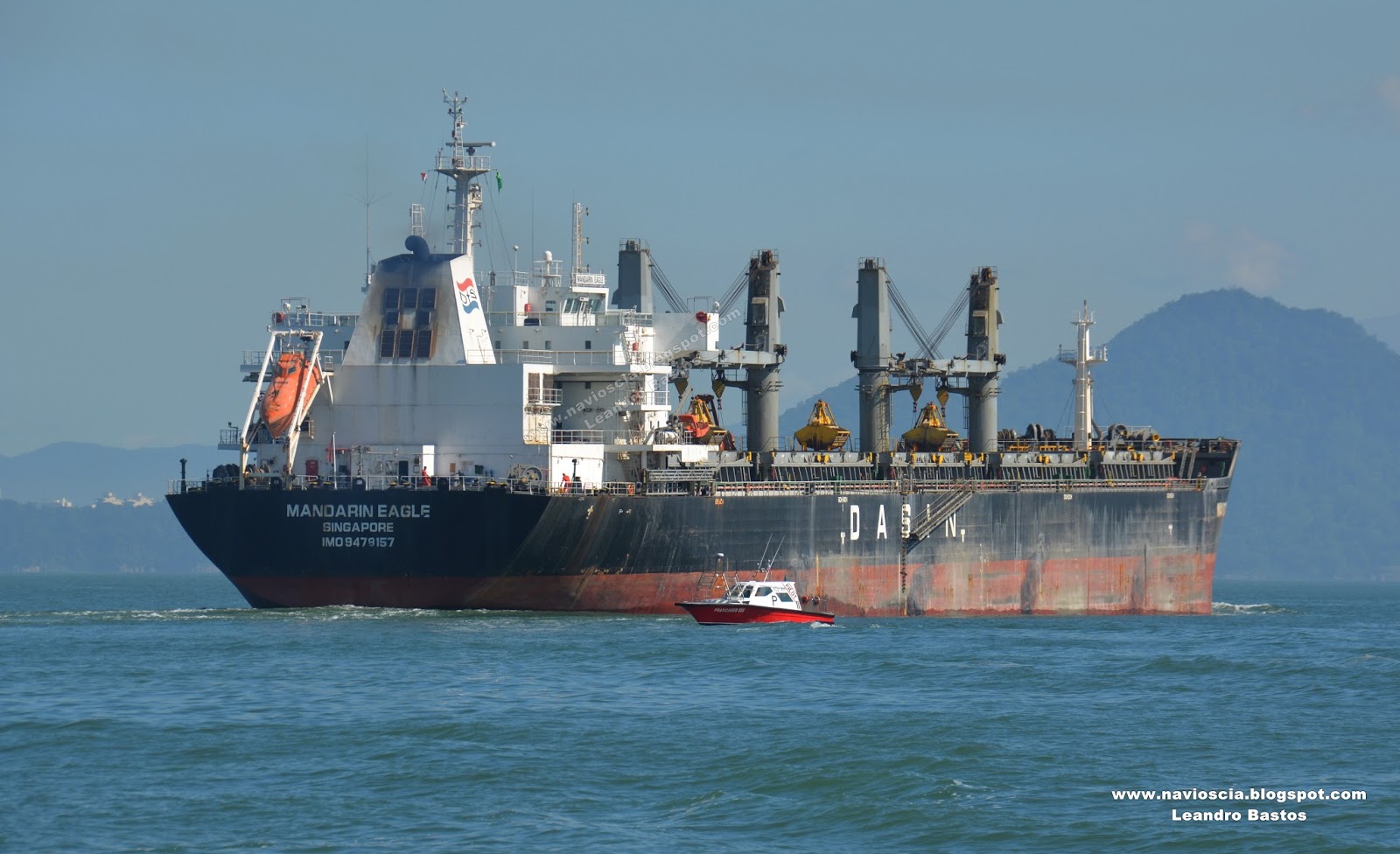 Navios de Santos & CIA: Navio MANDARIN EAGLE