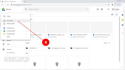 google drive, upload ke google drive, google, menyimpan file google drive,