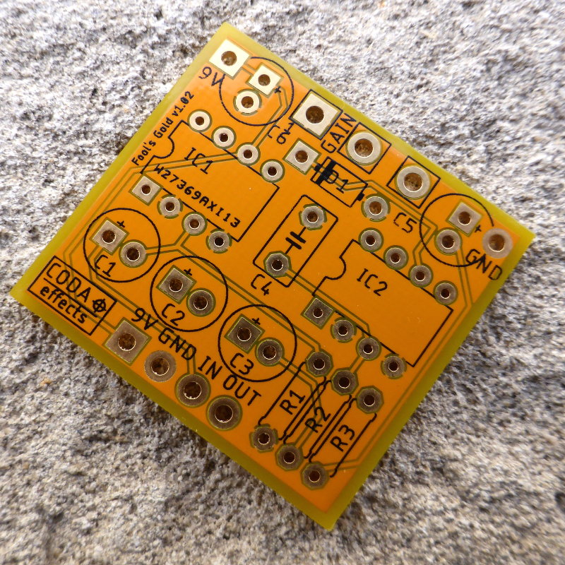 Acapulco Gold Pedal Schematic