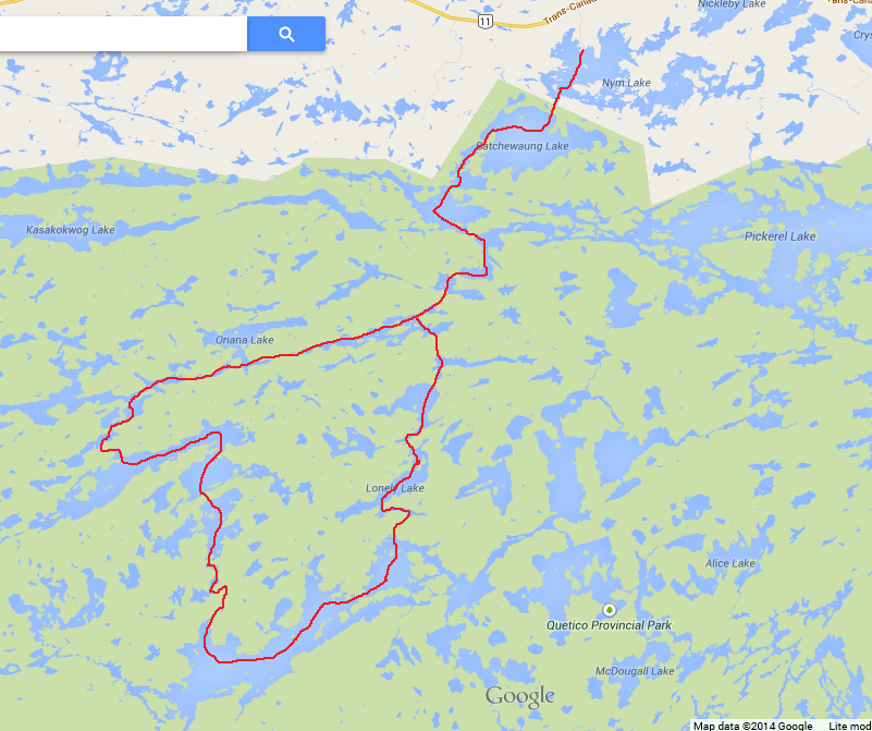 BACKCOUNTRY BALKWILLS Quetico Provincial Park September 12th