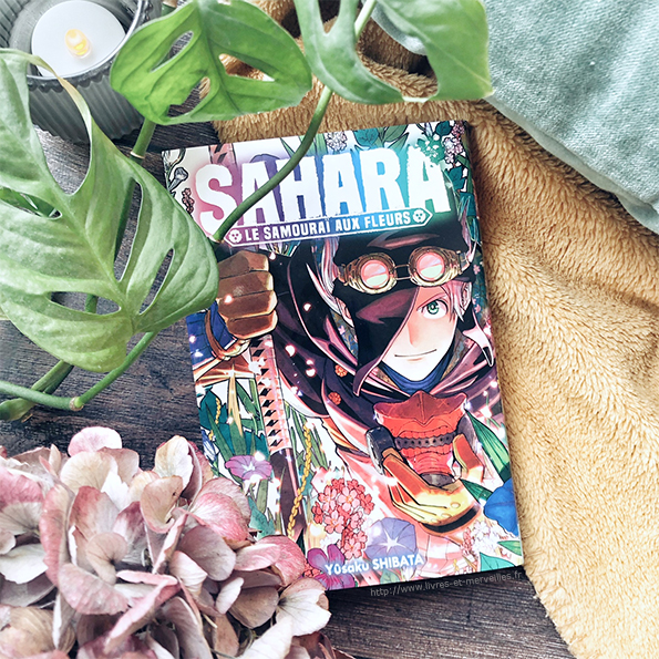 Manga Shônen : Sahara le samouraï aux fleurs
