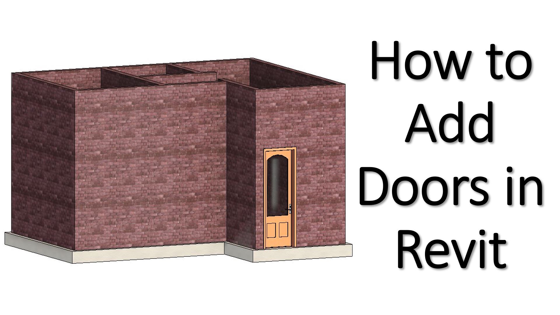 How to Add Doors in Revit