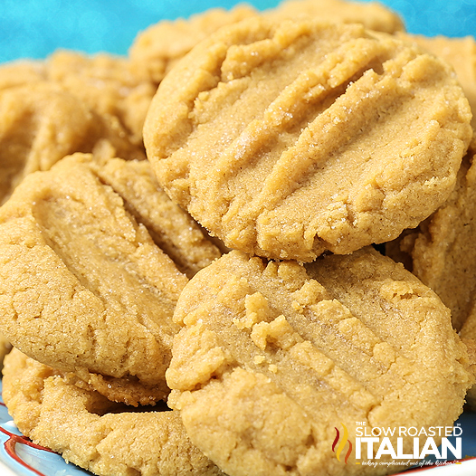 3 Ingredient Peanut Butter Cookies + Video