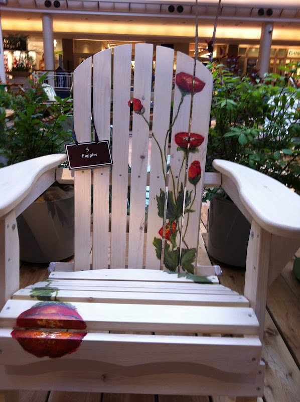 Sweet on You Hand Painted Garden Chairs